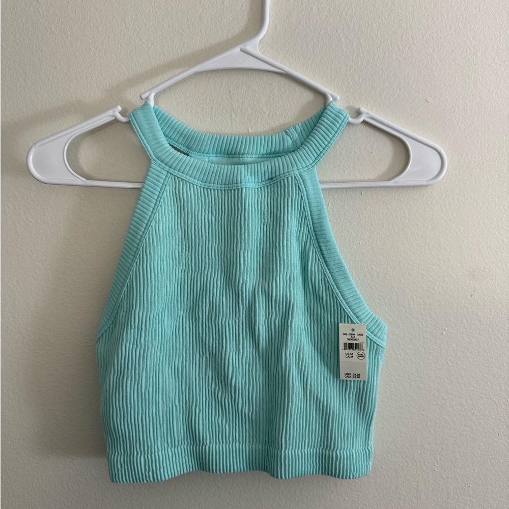 Aerie Ribbed Halter Tank Top